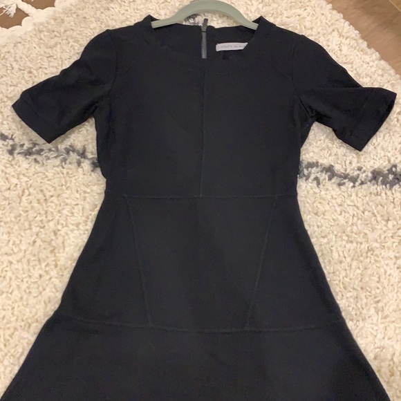 Black Athleta En Route Fit Flare A-Line Dress - Picture 8 of 9